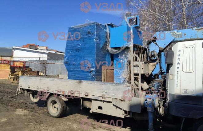 Барабанный дробемет с ленточным транспортером, модель 8GN (Q3210)