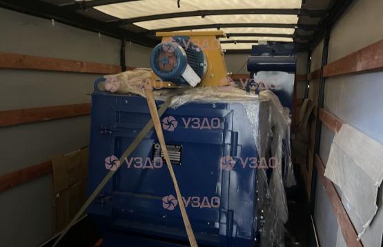 Дробеметная установка барабанного типа с ленточным транспортером ДТУ-200Б